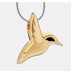 Hummingbird Pendant Gold Vermeil