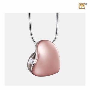Leaning Heart Pendant